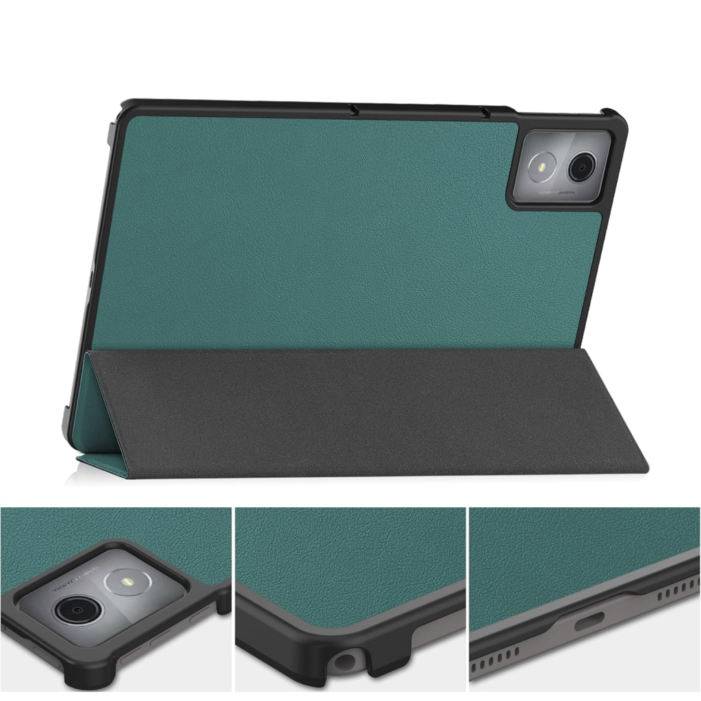 Чохол до планшета BeCover Smart Case Lenovo Tab K11 Plus TB-352F 11.45" Dark Green (711850) - зображення 4