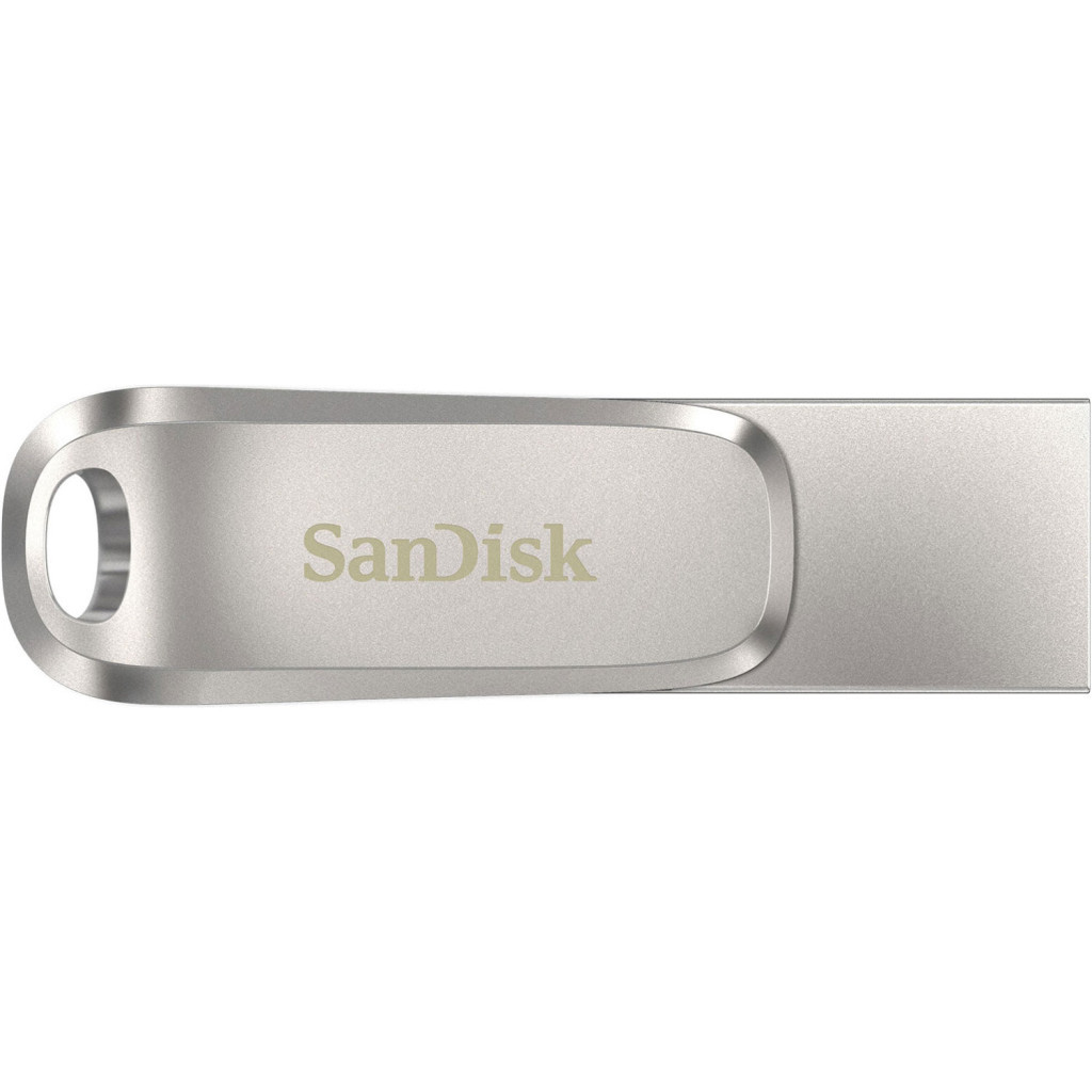 USB флеш накопичувач SanDisk 1TB Ultra Dual Luxe Silver USB 3.2/Type-C (SDDDC4-1T00-G46) - изображение 3