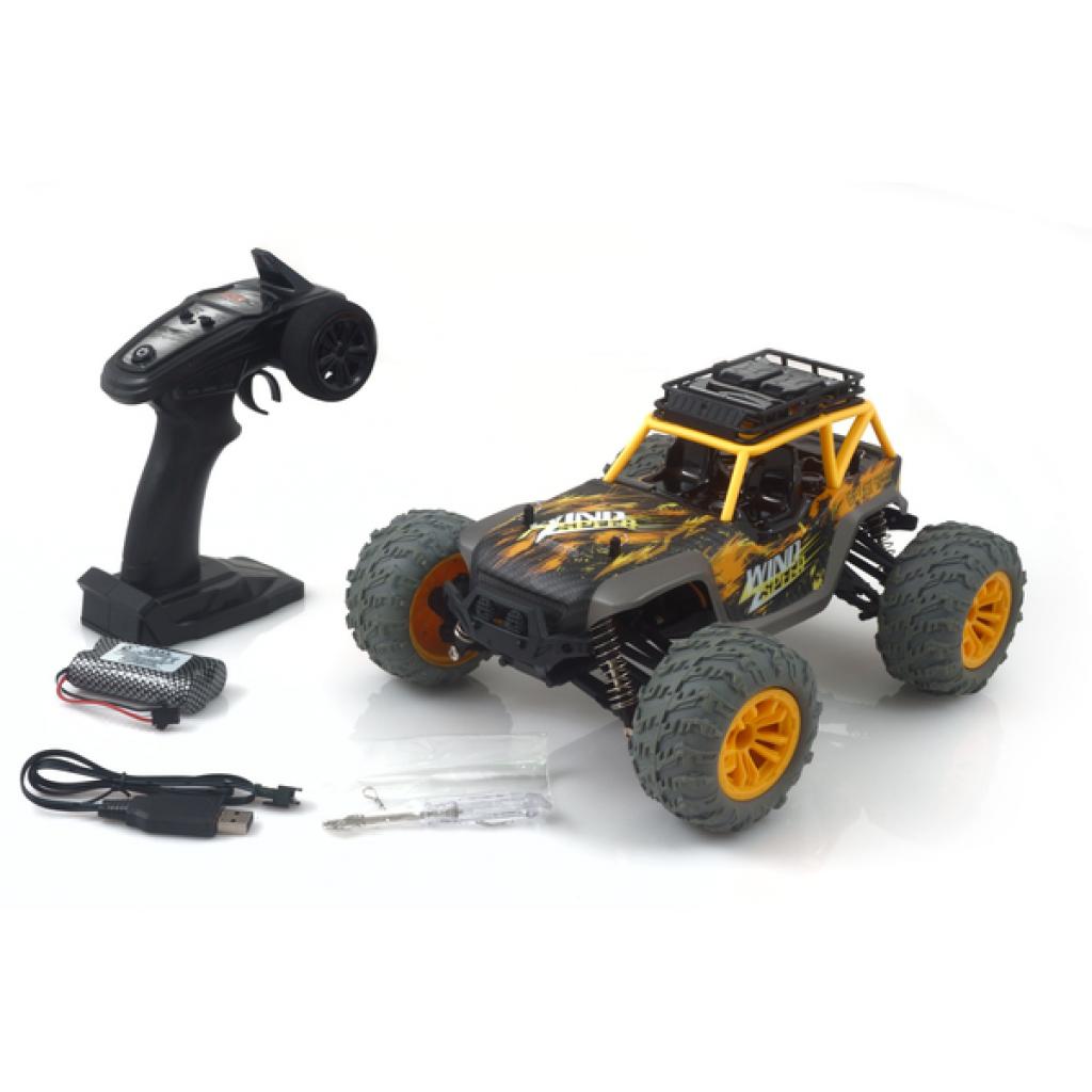 Радіокерована іграшка Uj toys Машинка Pioneer 4WD, 1:12 жовтий (UJ99-G168-Y) - зображення 8