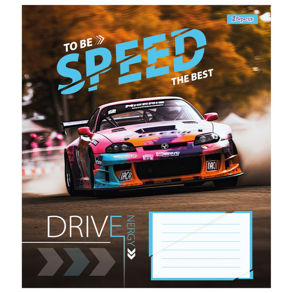 Зошит 1 вересня 1В Speed the best 36 аркушів клітинка (767331) - зображення 2