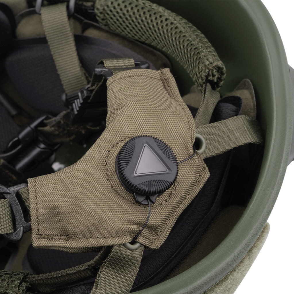 Шолом військовий Ukrainian Armor MICH Буйтур 1.0, розмір L, зелений (MICHLRG) - изображение 10