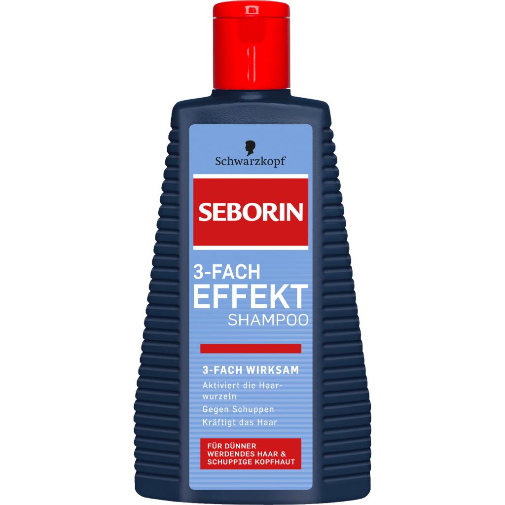 Шампунь Seborin Потрійний Ефект проти лупи для тонкого волосся 250 мл (4015000982238) - зображення 1