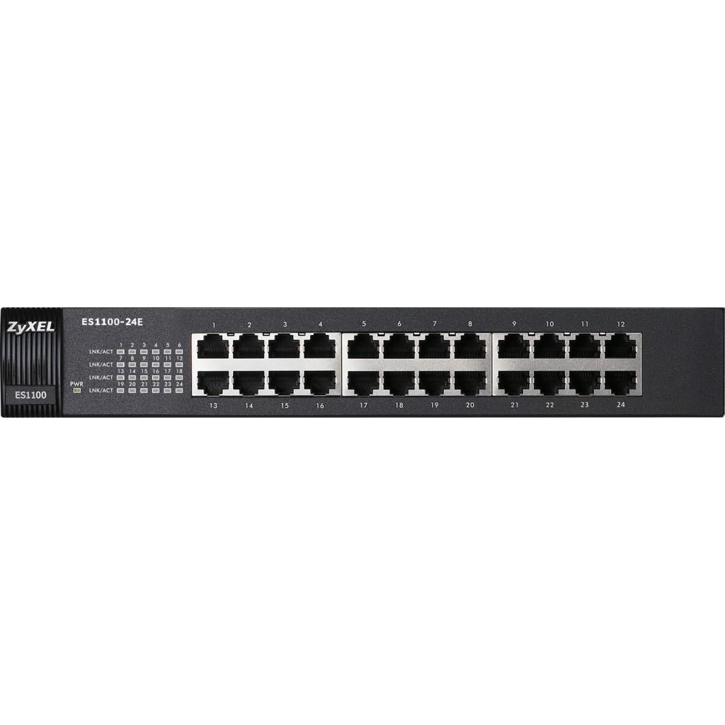 Комутатор мережевий ZyXel ES1100-24E - зображення 2