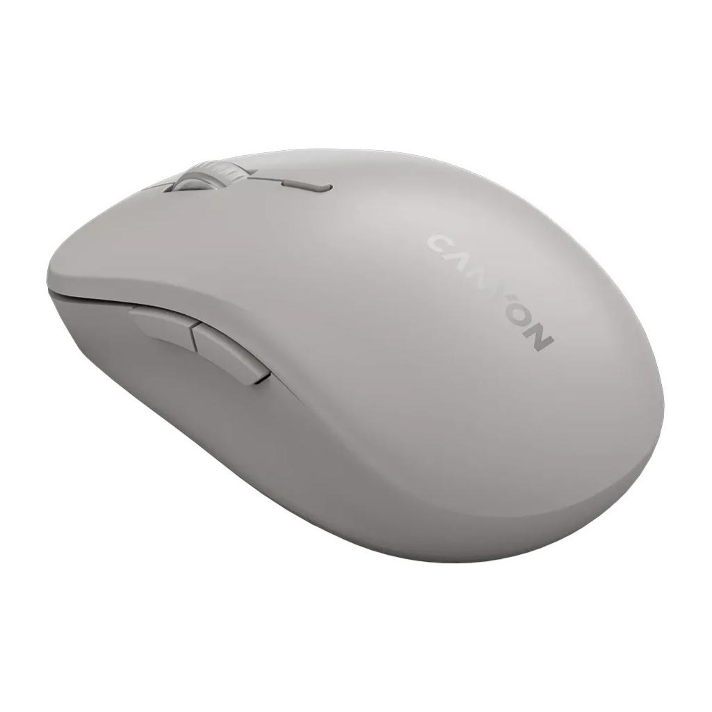 Мишка Canyon MW-12 Wireless/Bluetooth Grey (CNS-CMSW12DG) - зображення 2
