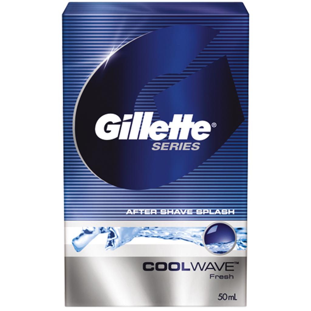 Лосьйон після гоління Gillette Series Cool Wave 50 мл (3014260236632) - зображення 1