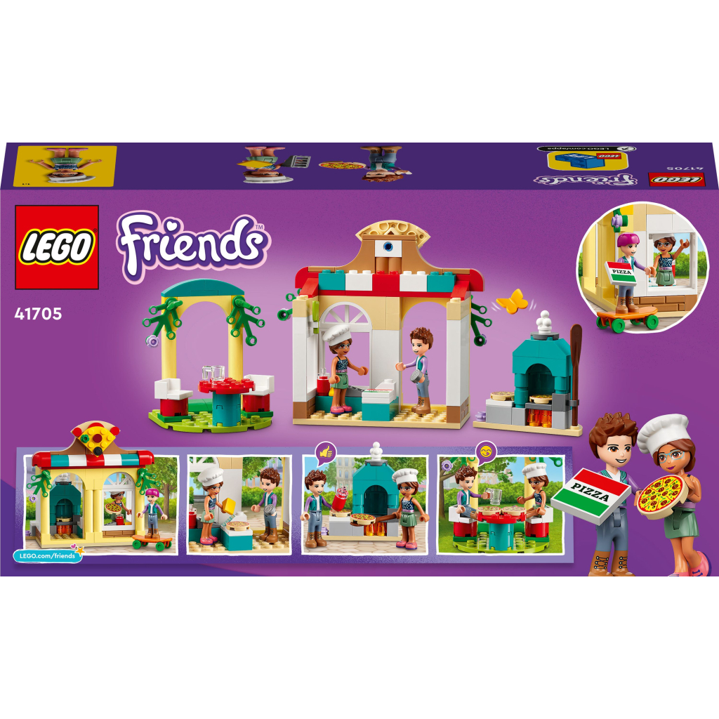 Конструктор LEGO Friends Піцерія Хартлейк-Сіті 144 деталі (41705) - зображення 10