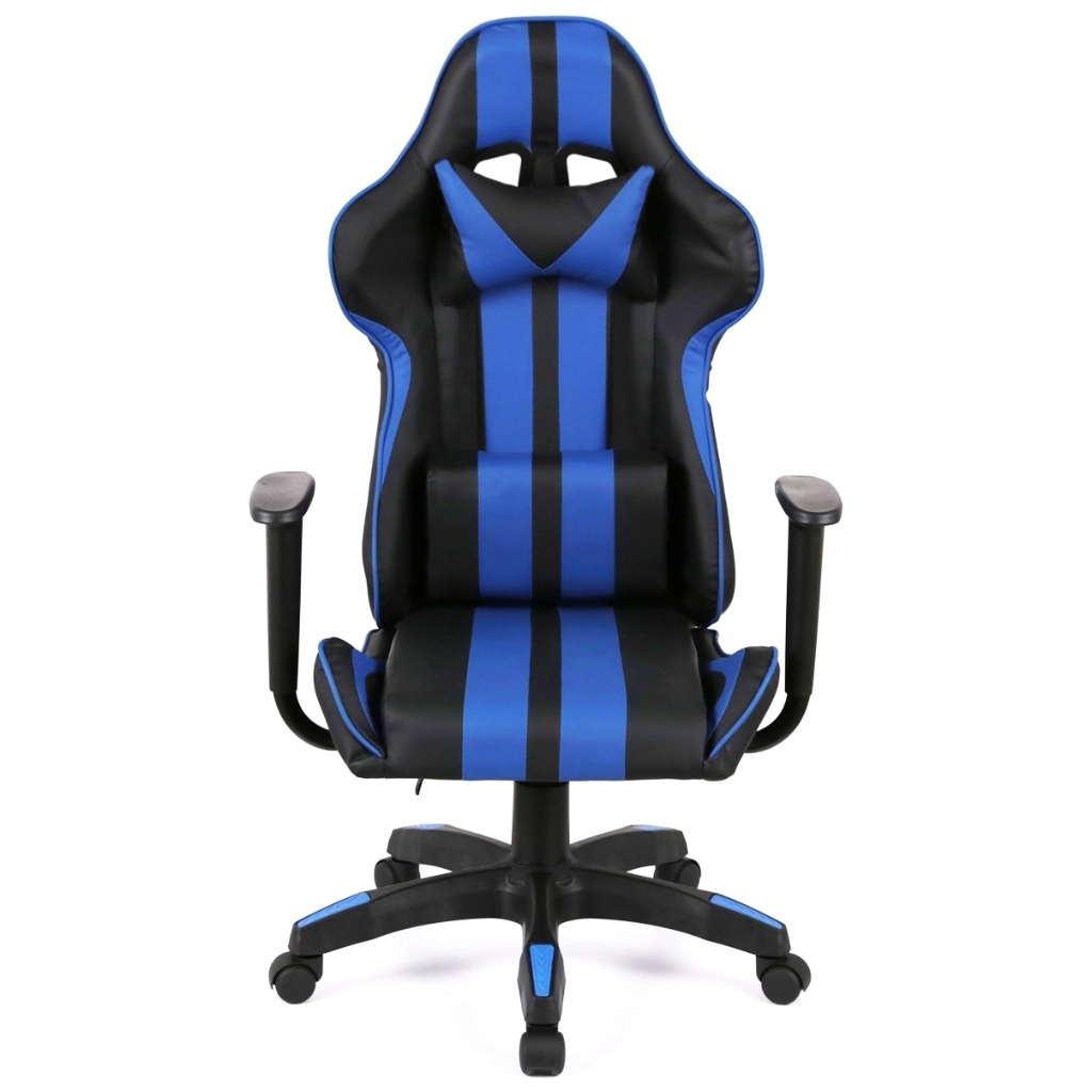 Крісло ігрове Аклас Стрік Light ANF Синій (PU-чорний/cиній) (00160342) - зображення 2