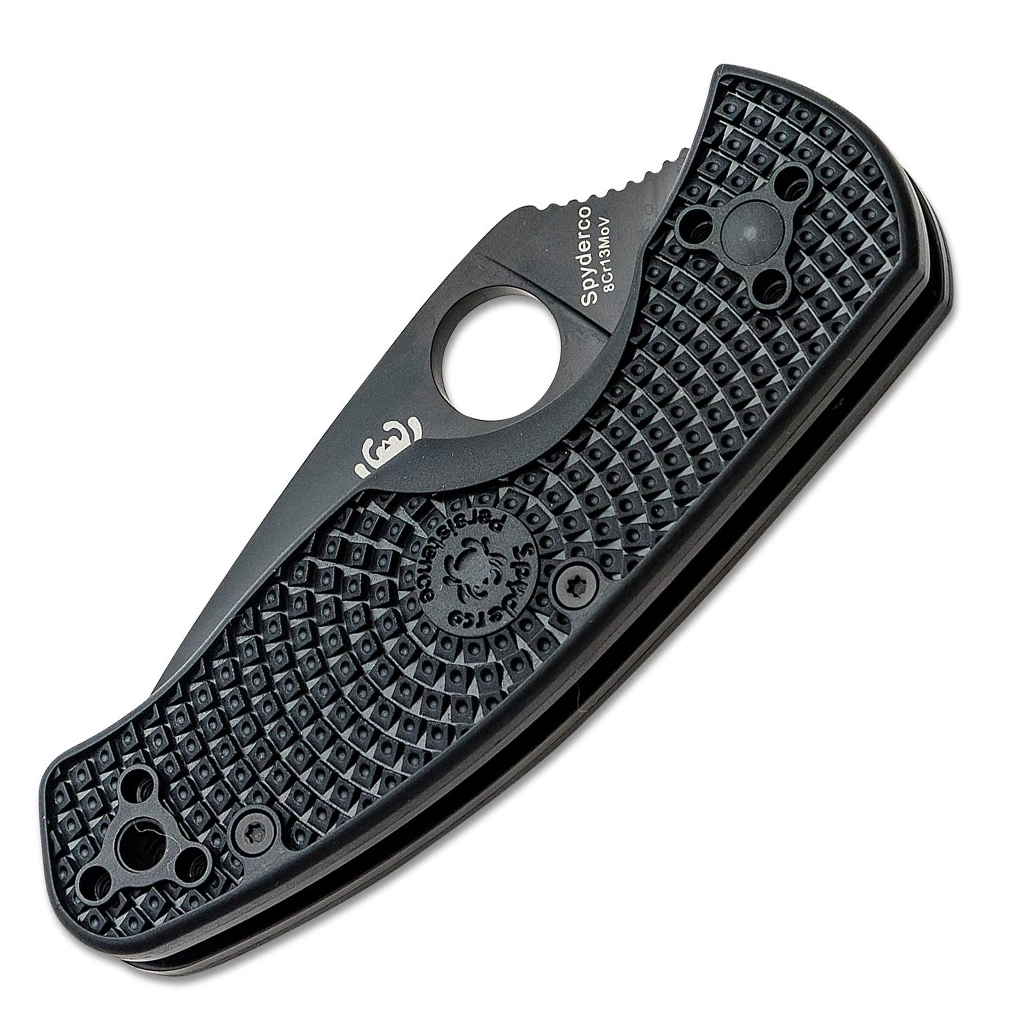 Ніж Spyderco Persistence FRN Black Blade напівсеррейтор (C136PSBBK) - зображення 2
