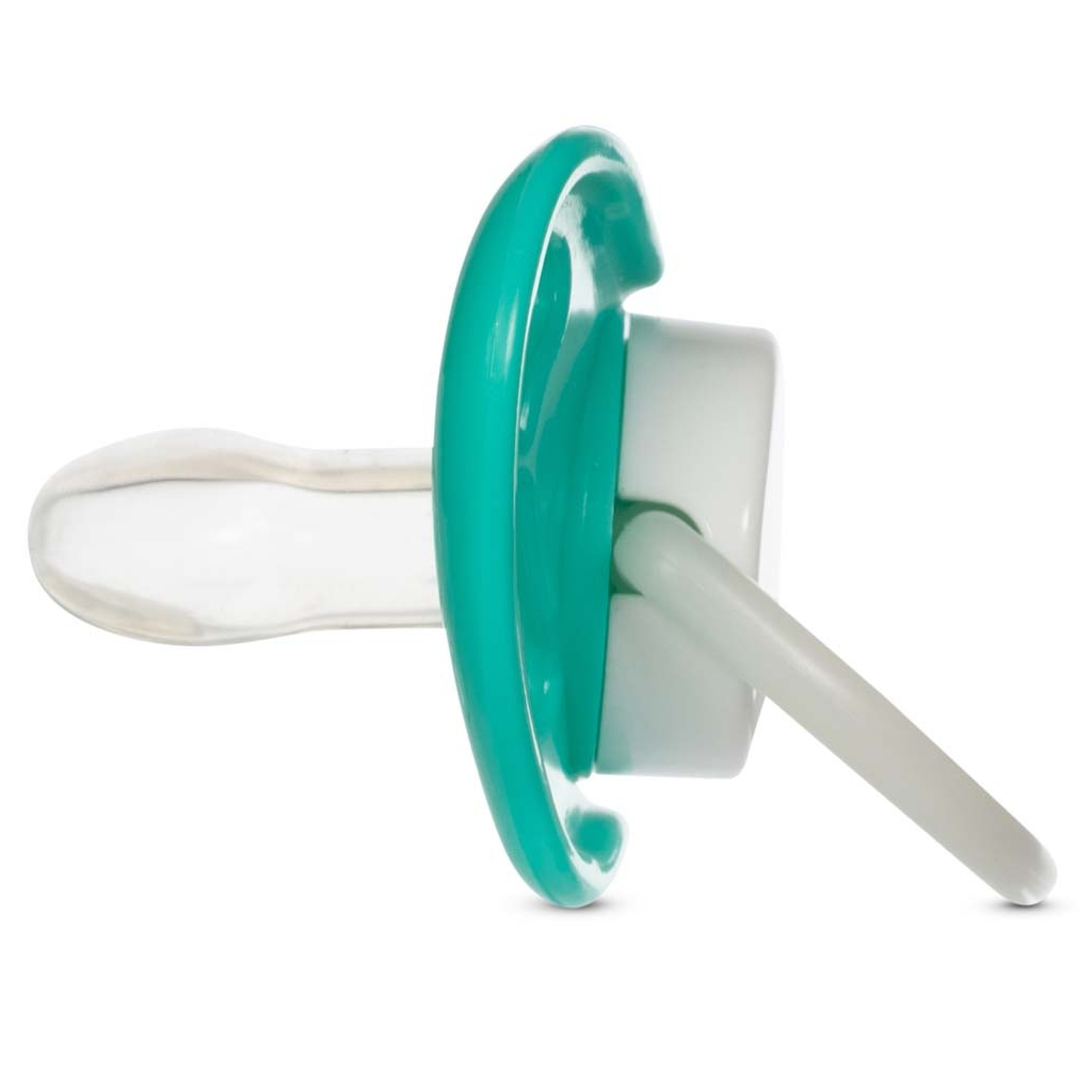 Пустушка Baboo Marine силіконова, світиться в темряві, 0+ місяців (зелена) (5-025) - зображення 2