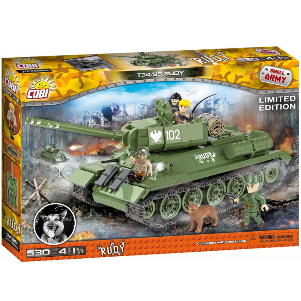 Конструктор Cobi Чотири танкісти та собака, 530 деталей (COBI-2486A) - зображення 1