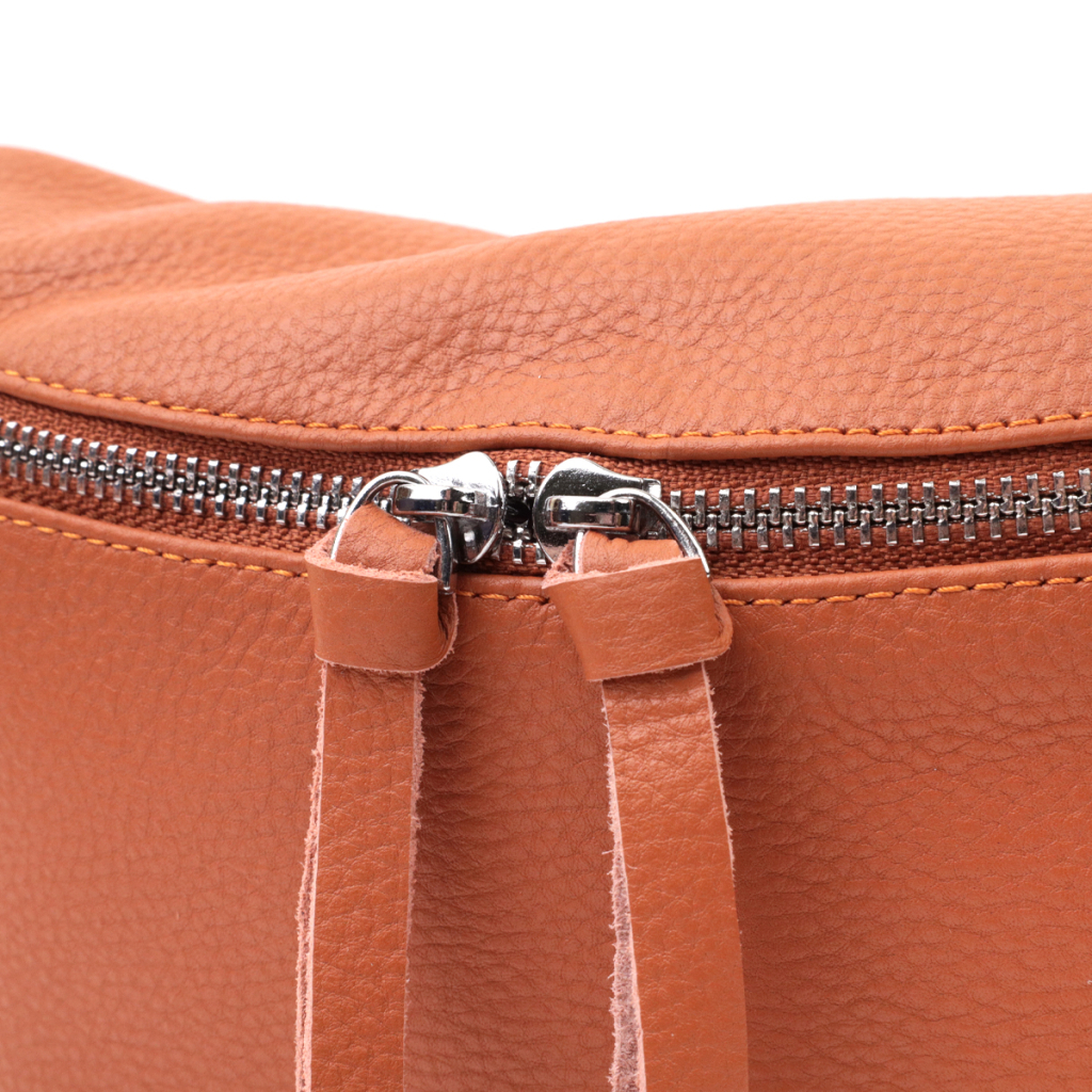 Сумка Vintage Шкіряна жіноча через плече з міні гаманцем Руда (22665) - зображення 5