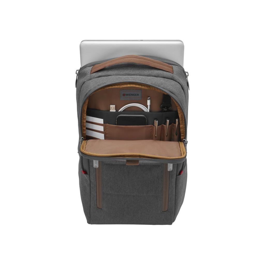 Рюкзак для ноутбука Wenger 16" City Upgrade Grey (606489) - зображення 6