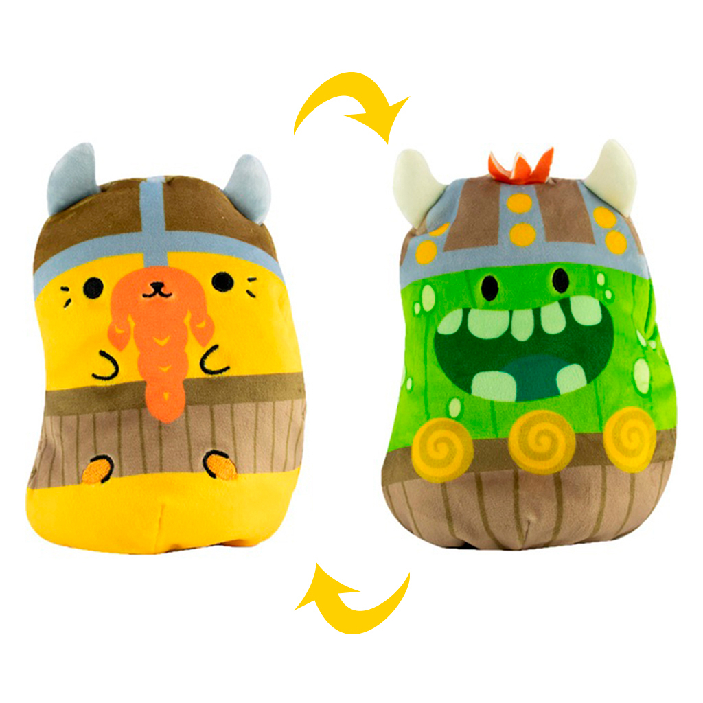 М'яка іграшка Cats vs Pickles 2 в 1 – Котик та огірок Вікінги (CVP2200-1) - зображення 4