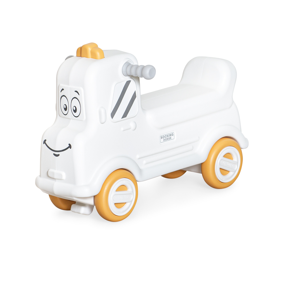 Чудомобіль Mealux Mack - качалка (KD-D121 White) - изображение 2