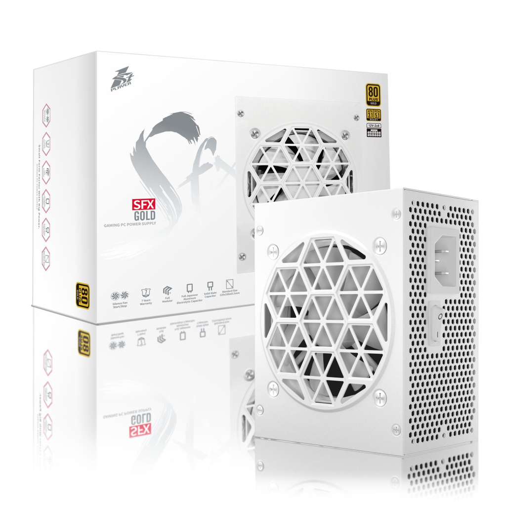 Блок живлення 1stPlayer 850W PS-850SFX White (SFX-GLD-850-WH-EU) - зображення 8