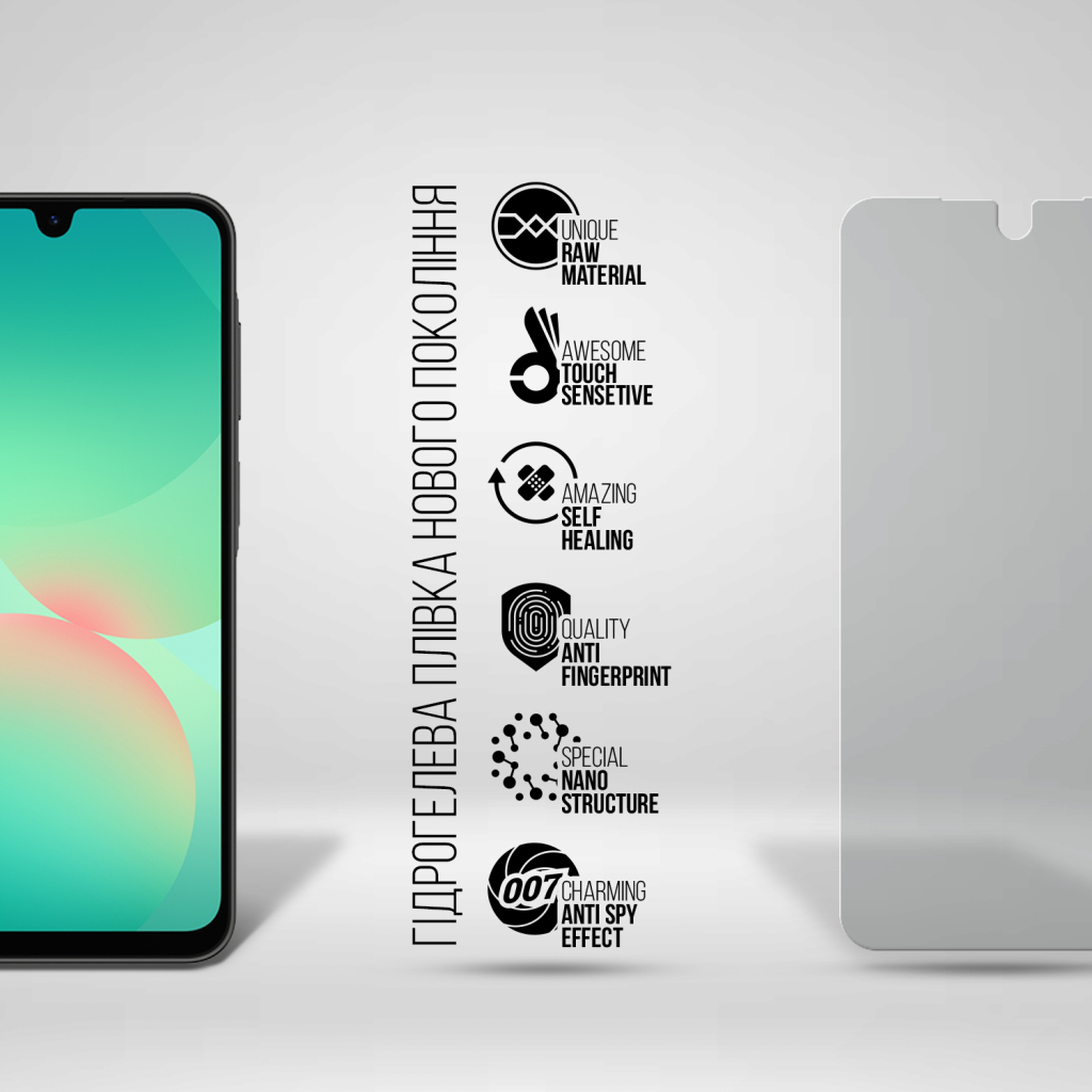 Плівка захисна Armorstandart Anti-spy Samsung A26 5G (ARM82225) - зображення 2