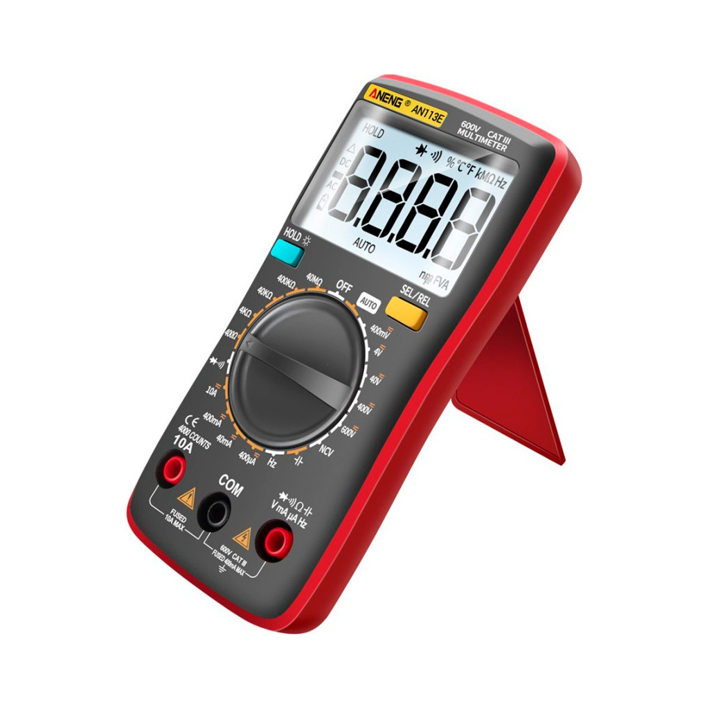Цифровий мультиметр ANENG AN113E, V, A, R, C, F (AN113E) - зображення 2