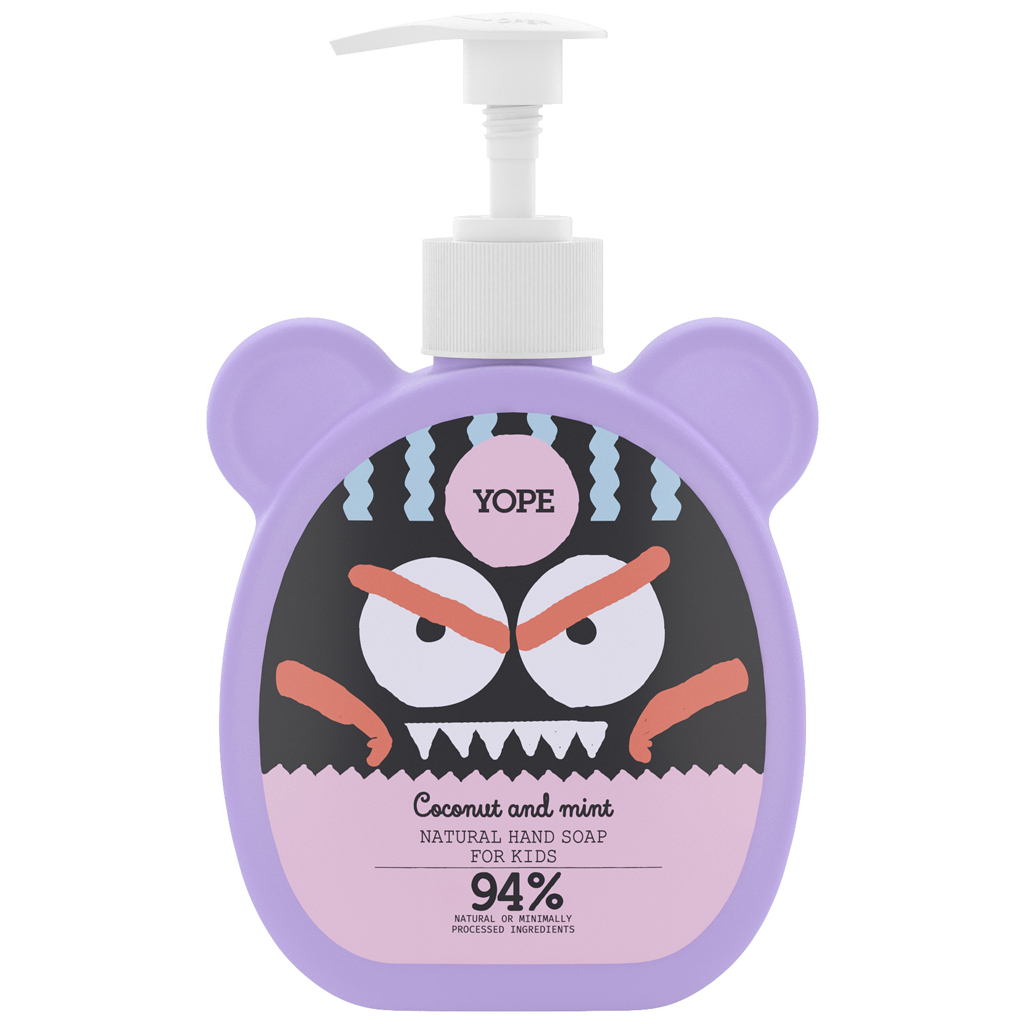Дитяче мило Yope Coconut Mint, 400 мл (5900168908437) - зображення 1