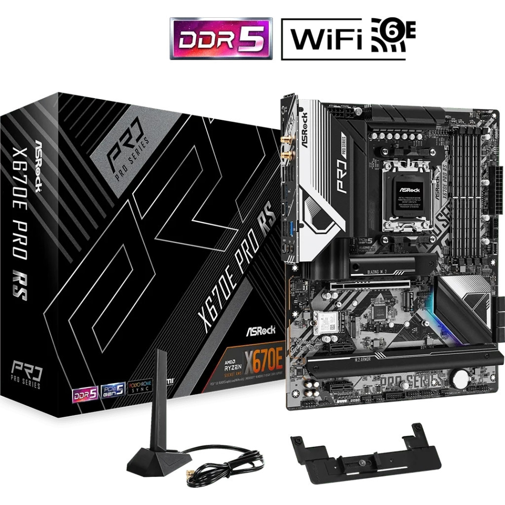 Материнська плата ASRock X670E PRO RS - зображення 7