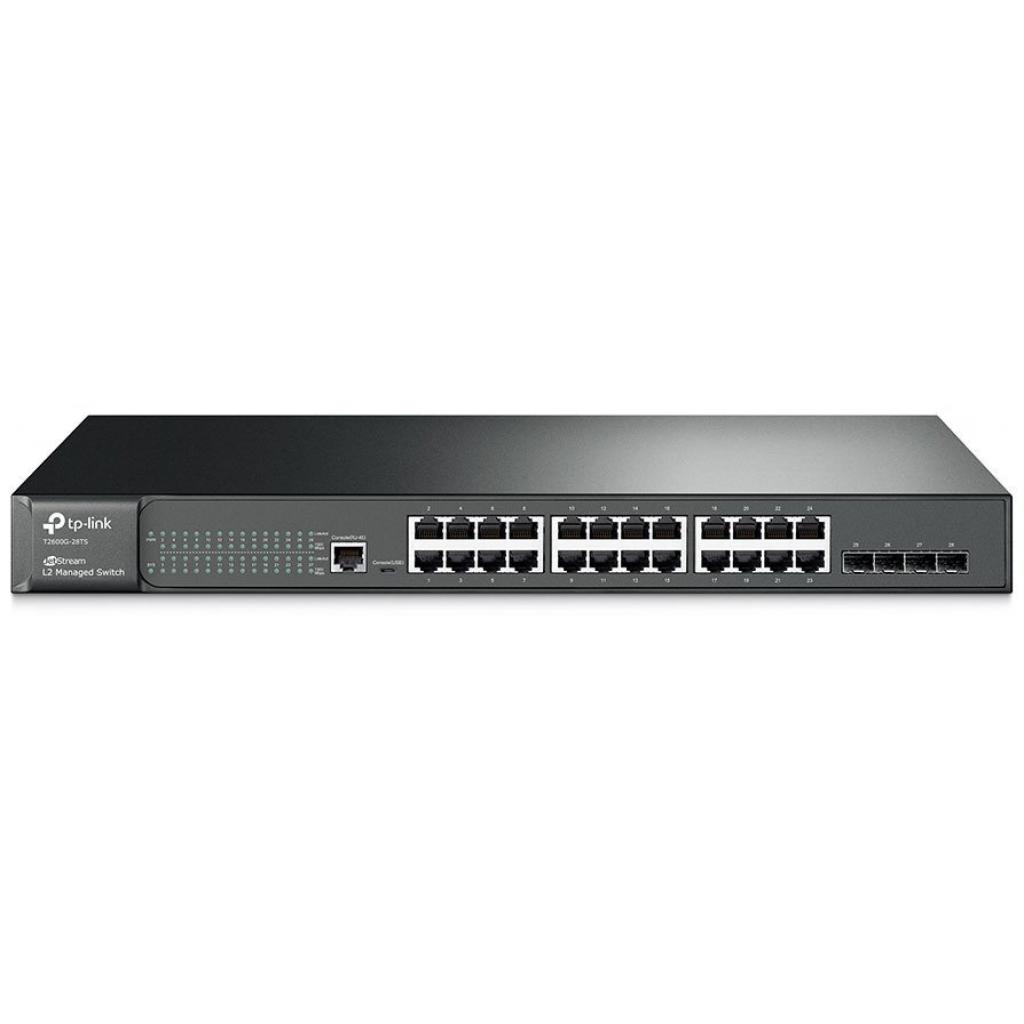 Комутатор мережевий TP-Link T2600G-28TS-DC - зображення 1