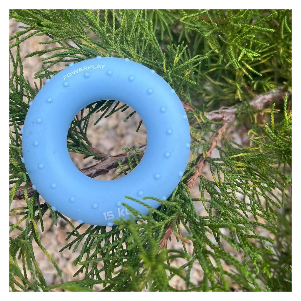 Еспандер PowerPlay PP-4338 Hand Grip Light 15 кг Блакитний (PP_4338_Blue_15kg) - зображення 8