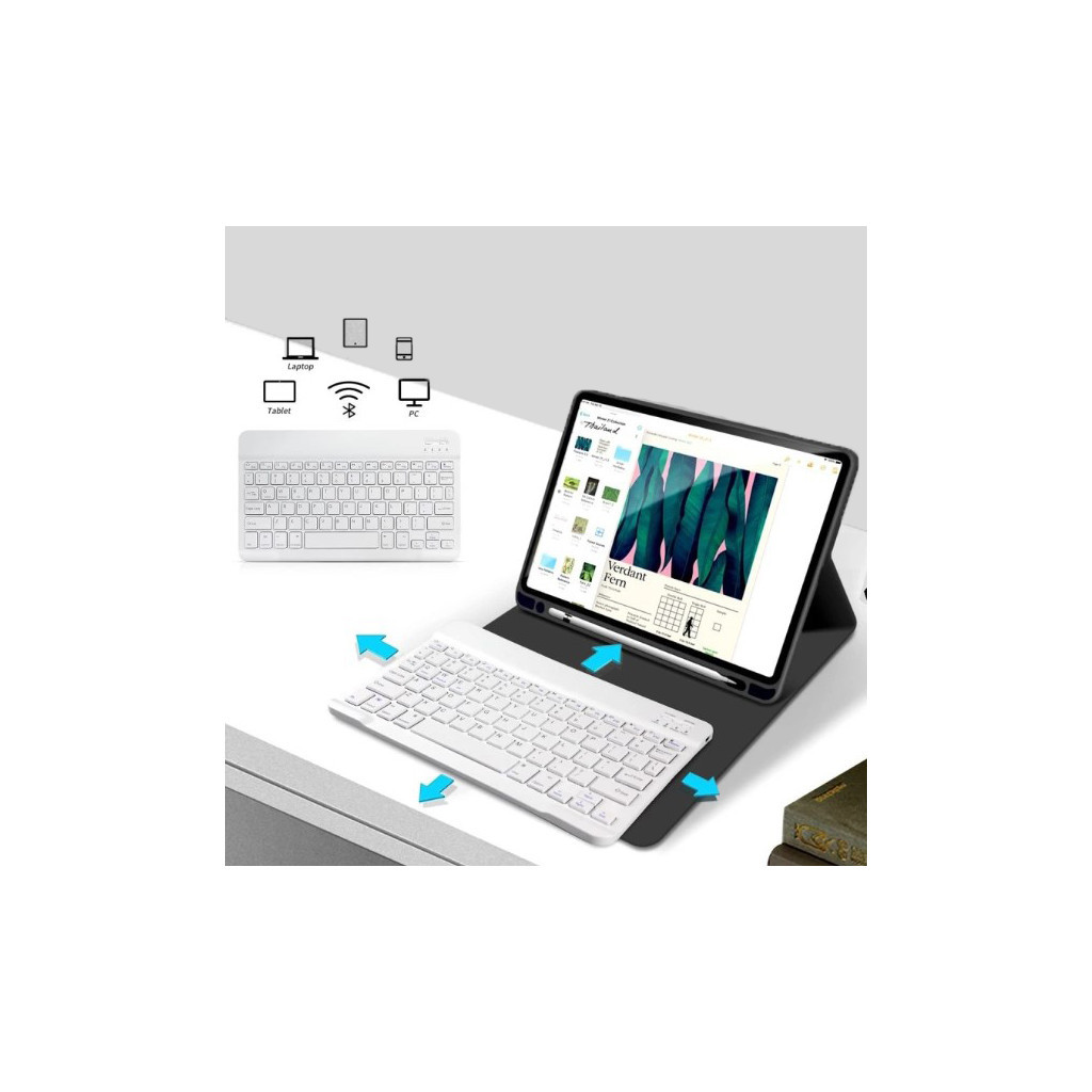Чохол до планшета BeCover Keyboard Apple iPad 10.2 2019/2020/2021 Black (711134) - зображення 3