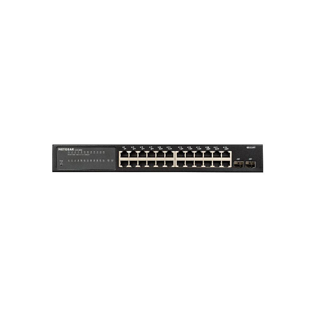 Комутатор мережевий Netgear GS324T-100EUS - зображення 1