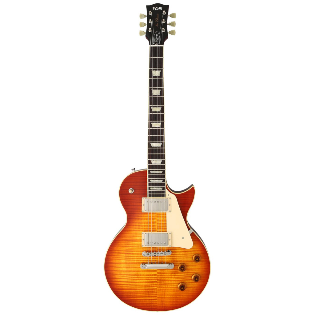 Електрогітара FGN Neo Classic Series Faded Cherry Burst (NLS10RFM/FCB/01E) - зображення 1