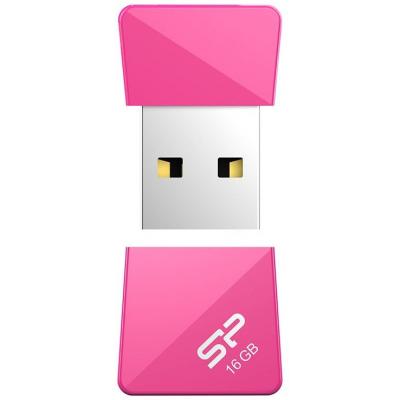 USB флеш накопичувач Silicon Power 16Gb Touch T08 Peach USB 2.0 (SP016GBUF2T08V1H) - изображение 3