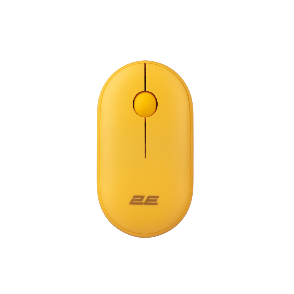 Мишка 2E MF300 Silent Wireless/Bluetooth Sunny Yellow (2E-MF300WYW) - зображення 1