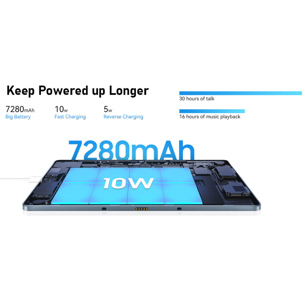 Планшет Blackview Tab 13 10.1" 6/128GB LTE Twilight Blue (6931548310136) - зображення 11