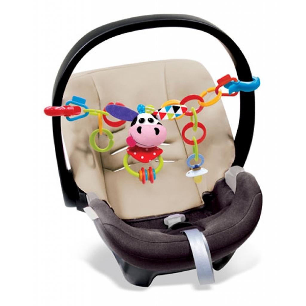 Іграшка на коляску Yookidoo Ланцюжок корівка (70637) - зображення 3