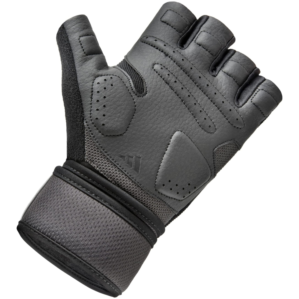 Рукавички для фітнесу Adidas Wrist Wrap Training Gloves ADGB-15053 чорний L (885652026222) - зображення 4