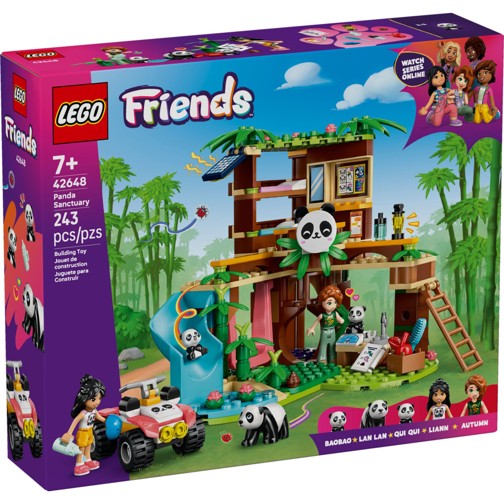 Конструктор LEGO Friends Догляд за тваринами в заповіднику панд (42648) - зображення 1