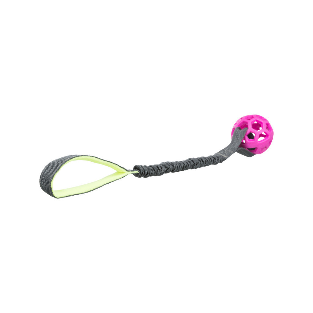 Іграшка для собак Trixie Bungee Tugger з м'ячем 7/48 см (4011905328690) - зображення 5