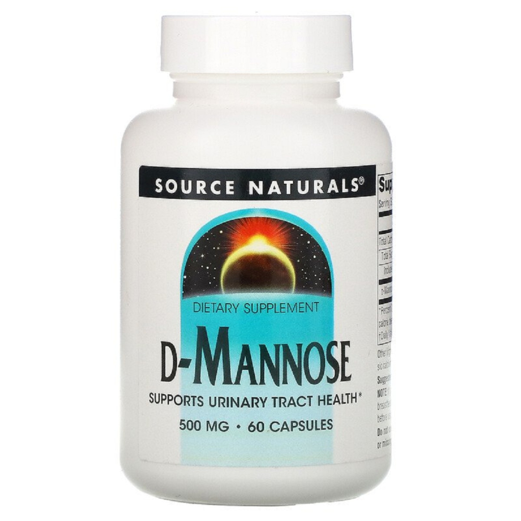Вітамінно-мінеральний комплекс Source Naturals D-Манноза 500мг, 60 капсул (SNS-02198) - зображення 1