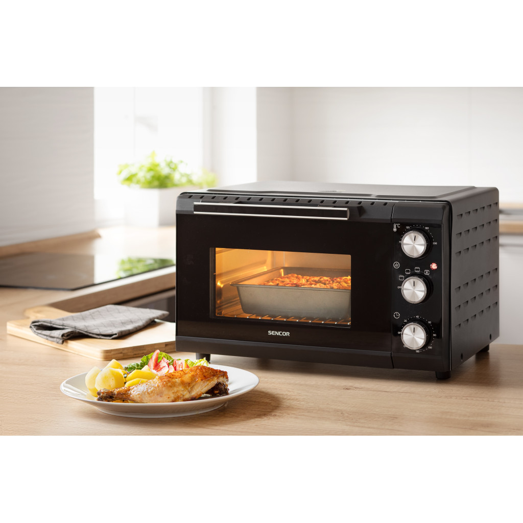 Електропіч Sencor SEO2000BK - зображення 3