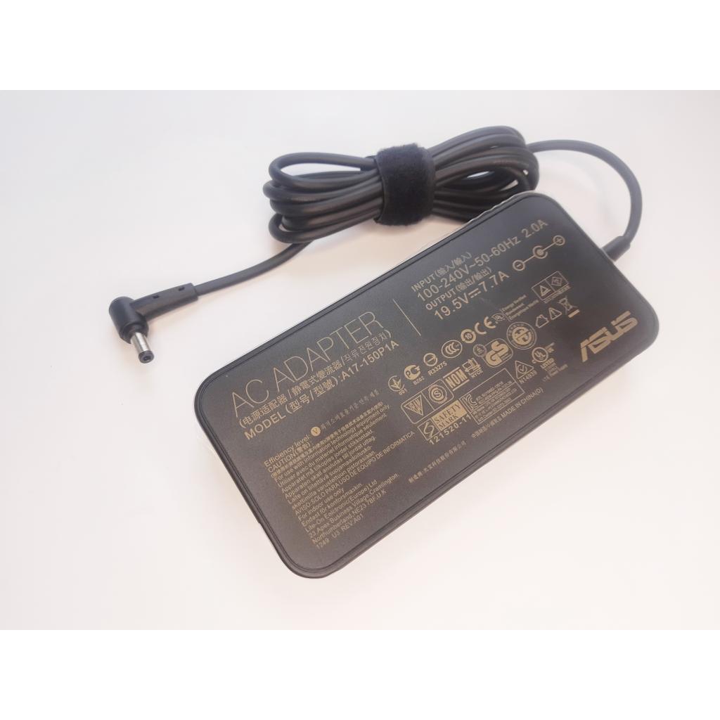 Блок живлення до ноутбуку ASUS 150W 19.5V, 7.7A, роз'єм 5.5/2.5, Slim-корпус (A17-150P1A / A40327) - зображення 2