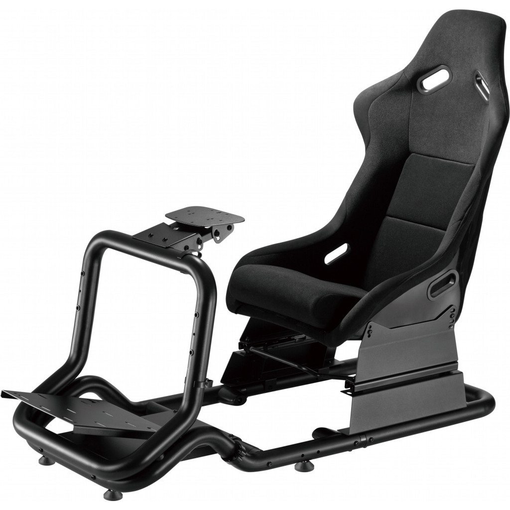 Крісло ігрове OfficePro RS167 з кокпітом кріплення для керма та педалей Black (RS167) - зображення 3