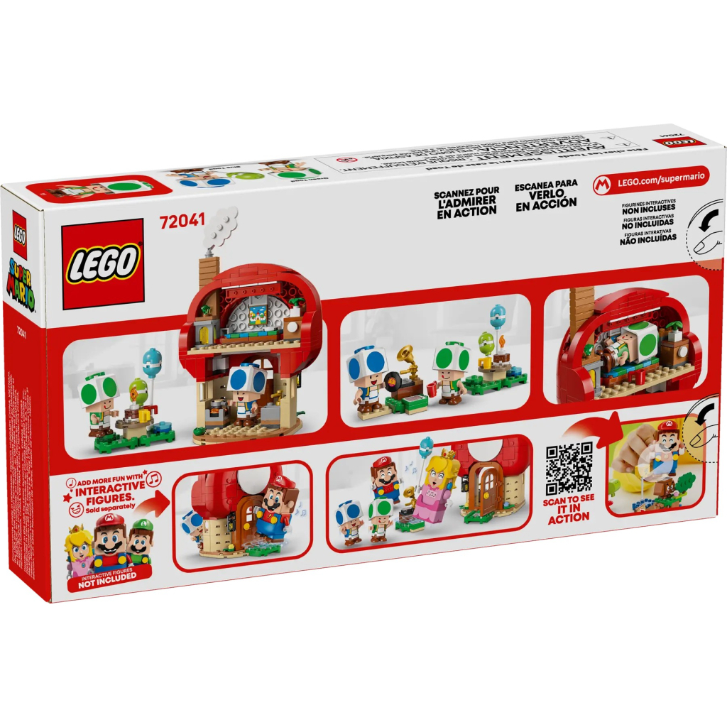 Конструктор LEGO Super Mario Вечірка в будинку Toad (72041) - зображення 2
