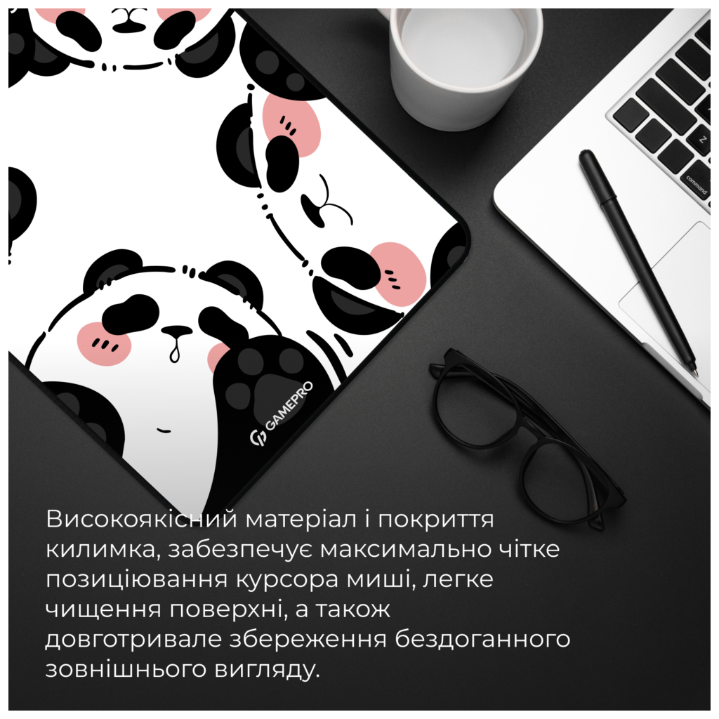Килимок для мишки GamePro MP085WP White (MP085WP) - зображення 8