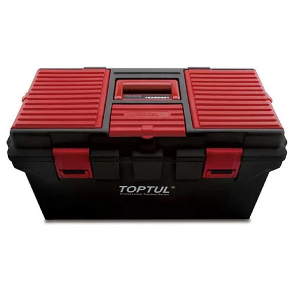 Ящик для інструментів Toptul пластиковий 4 секції 556x278x270 (TBAE0401) - зображення 1