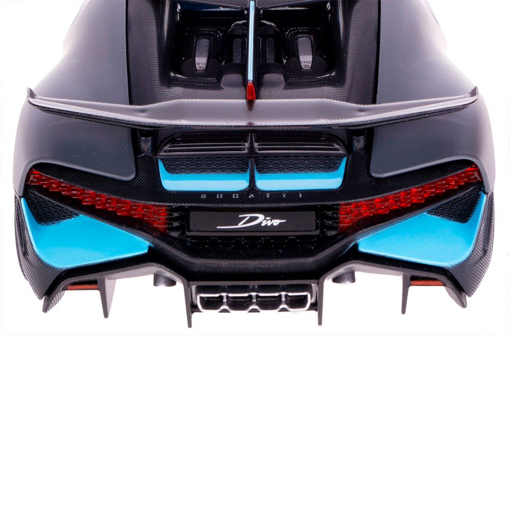 Машина Bburago Bugatti Divo Темно-сіра 118 (18-11045DG) - зображення 4