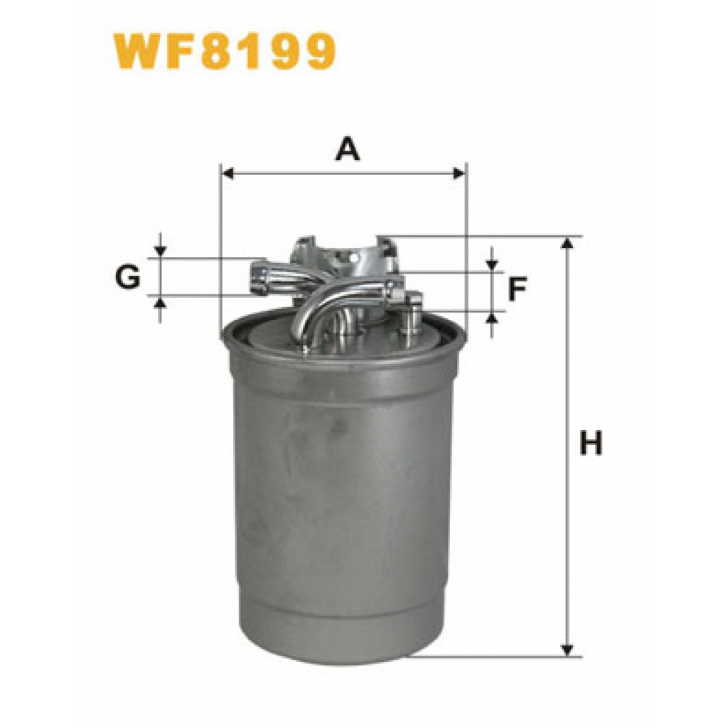 Фільтр паливний Wixfiltron WF8199 - зображення 1