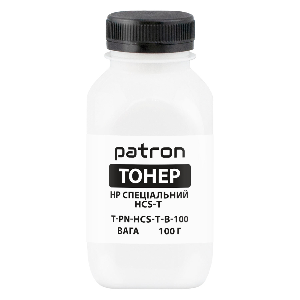 Тонер HP HCS-T, 100 г, black Patron (PN-HCS-T-B-100) - зображення 1