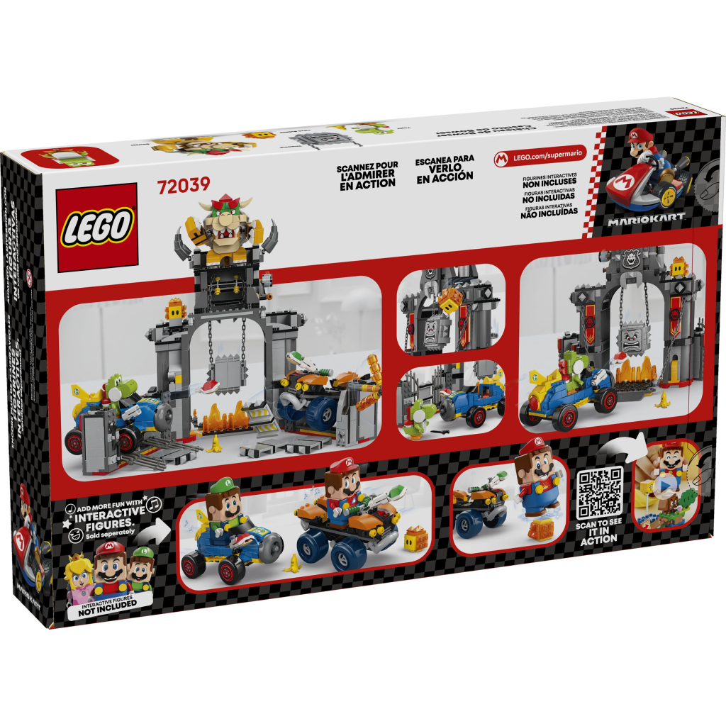 Конструктор LEGO Super Mario Mario Kart – Bowser та його замок (72039) - зображення 8