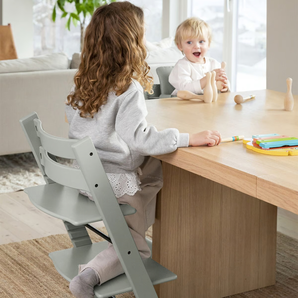 Стілець для годування Stokke Tripp Trapp, Glacier Green (димчасто-зелений) (100139) - зображення 4