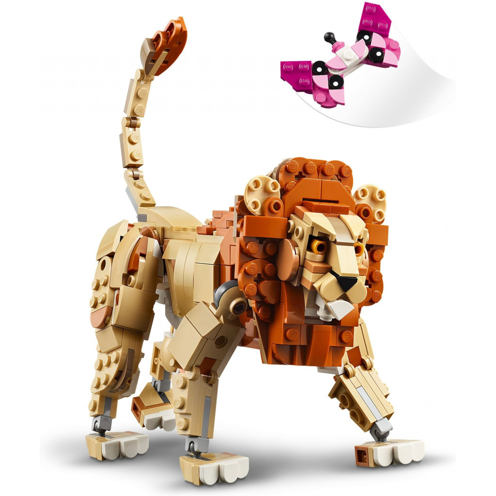 Конструктор LEGO Creator Дикі тварини сафарі 780 деталей (31150) - зображення 3