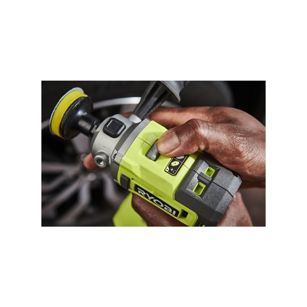 Шліфувальна машина Ryobi полірувальна RDP18-0, 18В ONE+, 76мм + набір аксесуарів (без АКБ та ЗП) (5133005897) - зображення 5