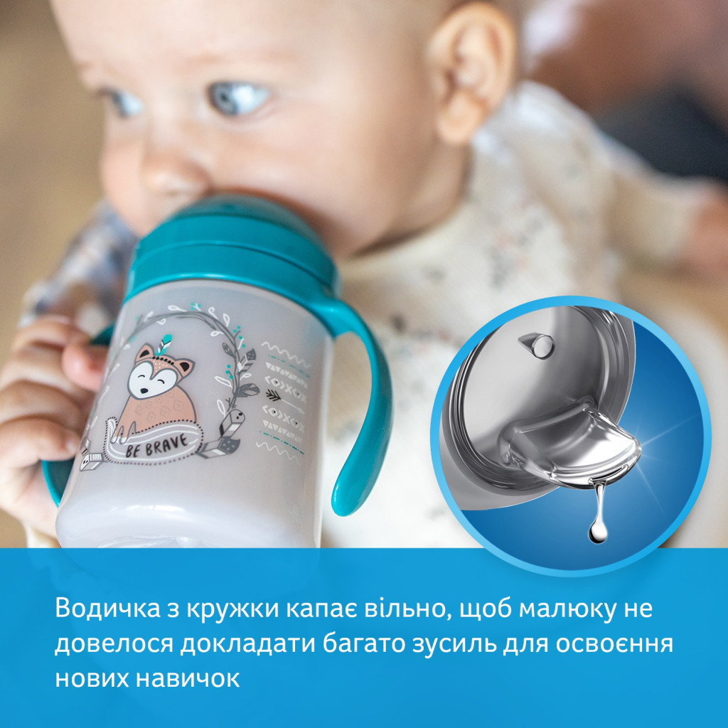 Поїльник-непроливайка Lovi Easy Switch Indian Summer 150 мл (35/352) - изображение 6
